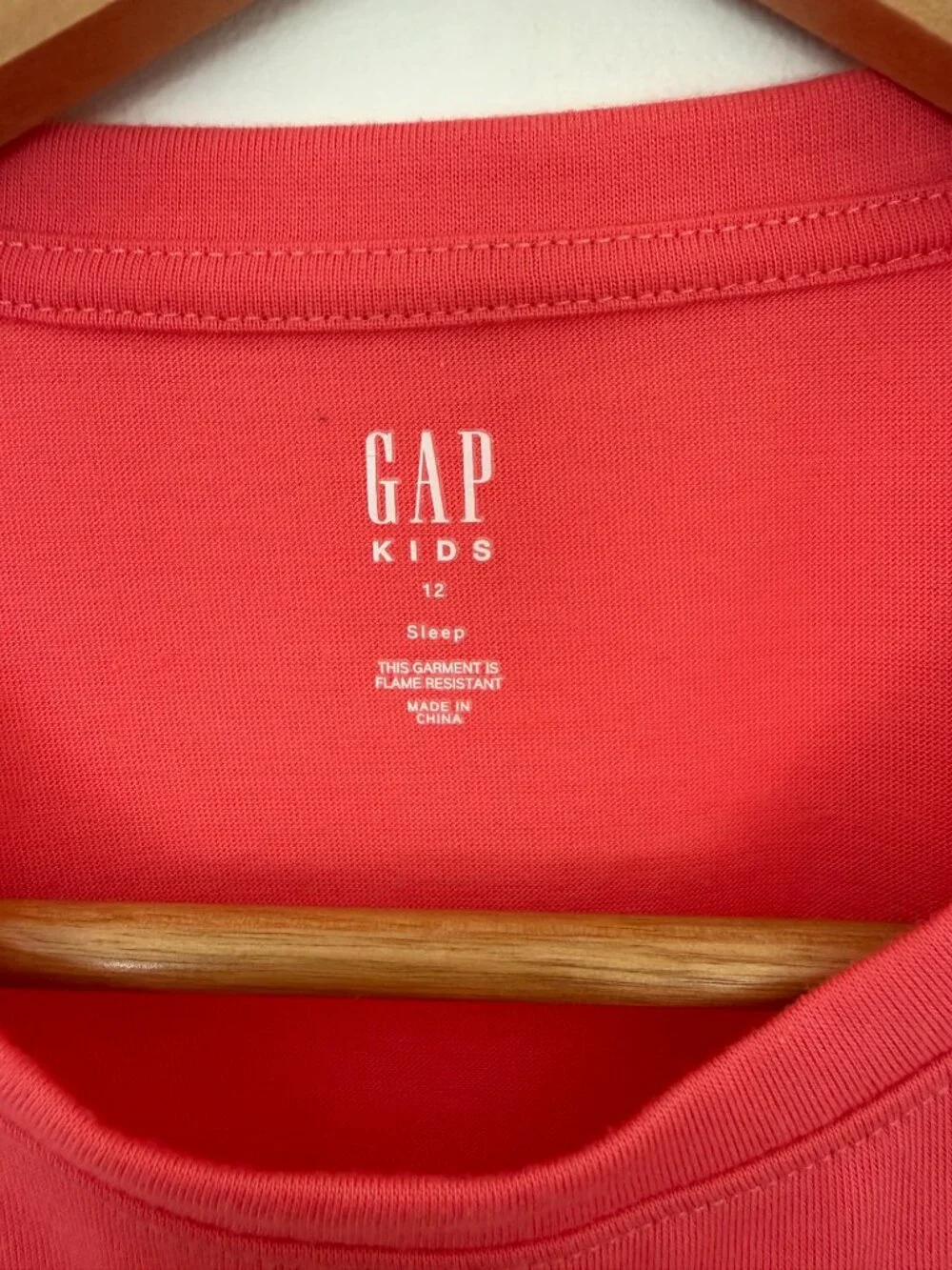 GAP Kids Sleep Graphic T-Shirt Size 12 Lounge Pajama Tee Preppy Cottagecore